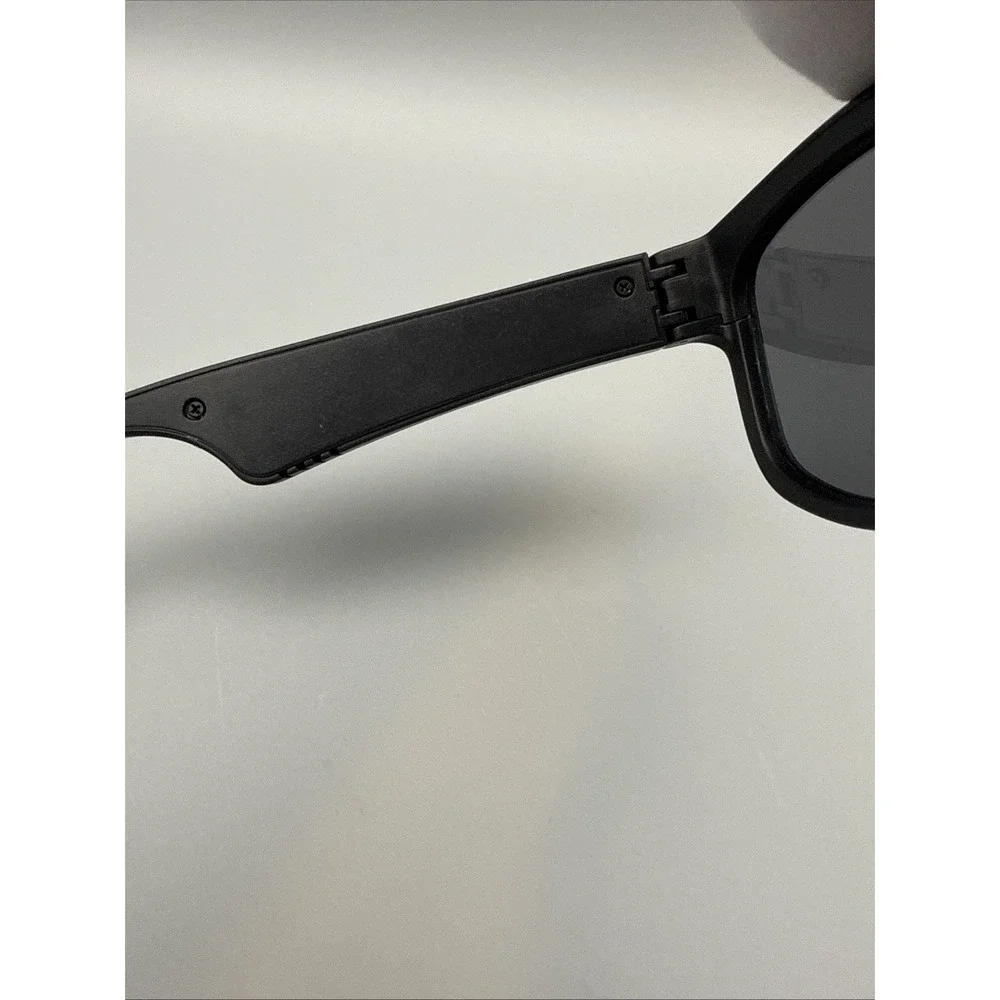 RBX Smart Glasses Bluetooth Audio Sunglasses Black Frames & Gray Lens Tested